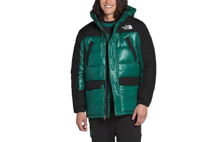 

Стеганая куртка унисекс зеленая The North Face, зеленый