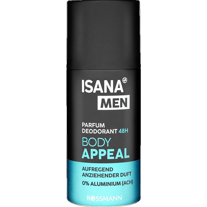 

Парфюмированный дезодорант Body Appeal ISANA, 150 ml