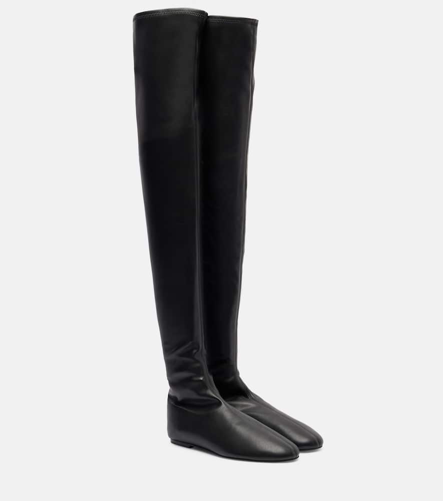Ботфорты из стрейч-кожи Proenza Schouler, Black