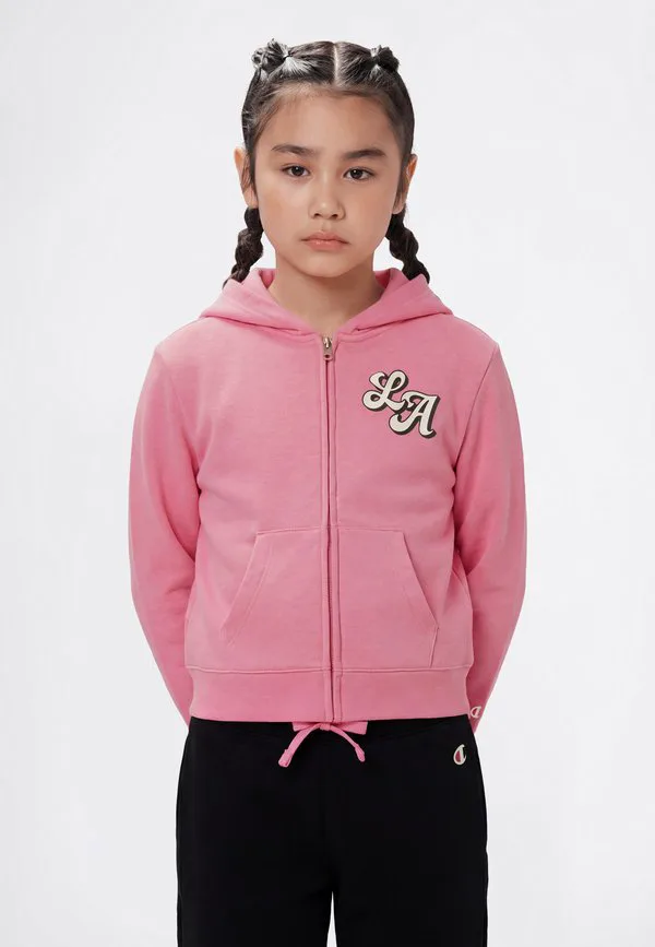 Спортивный костюм с капюшоном и застежкой-молнией Champion, Pink — фото 3
