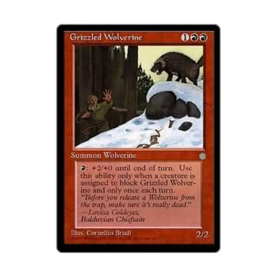 

CCG Седая росомаха (С), MTG - Ice Age