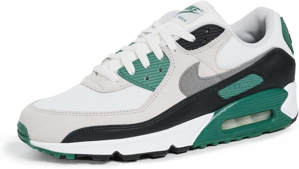 

Мужские кроссовки Nike Air Max 90, белый/зеленый/серый