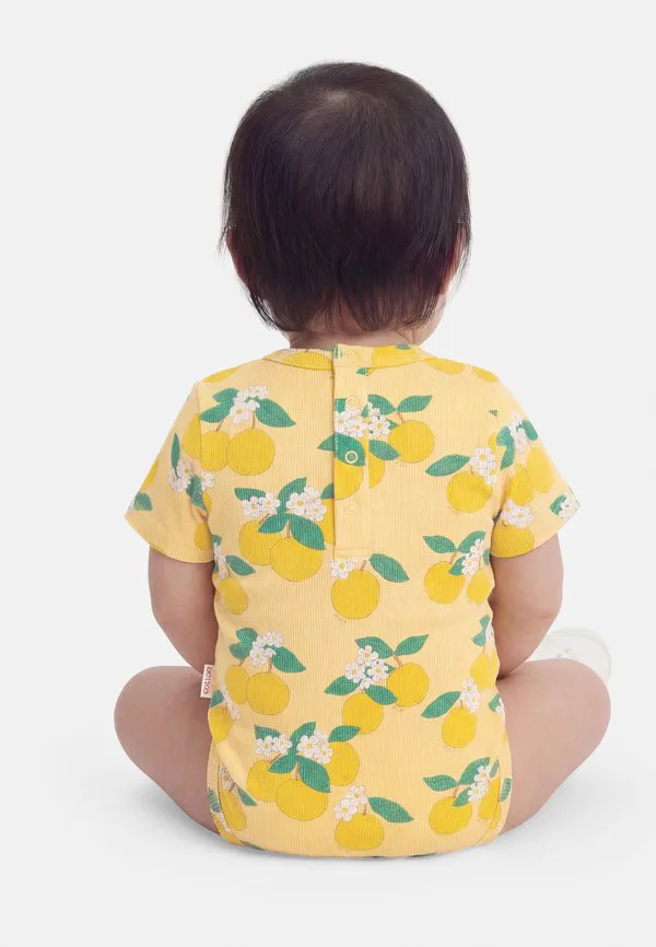 Футболка унисекс с принтом «апельсины» Tinycottons, Mellow Yellow — фото 2