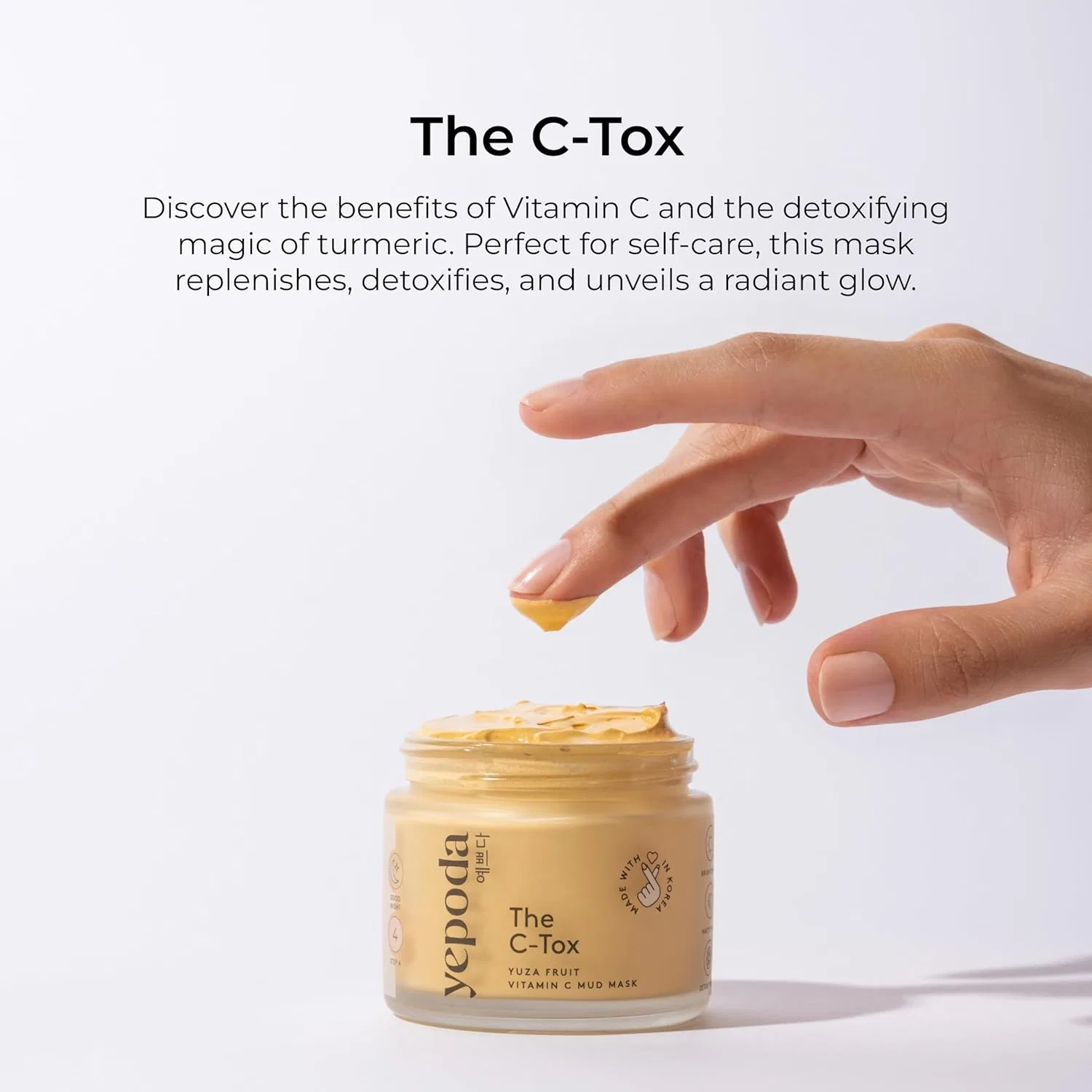 Маска для лица Yepoda — Детокс- с витамином C «The C-Tox» от — фото 2
