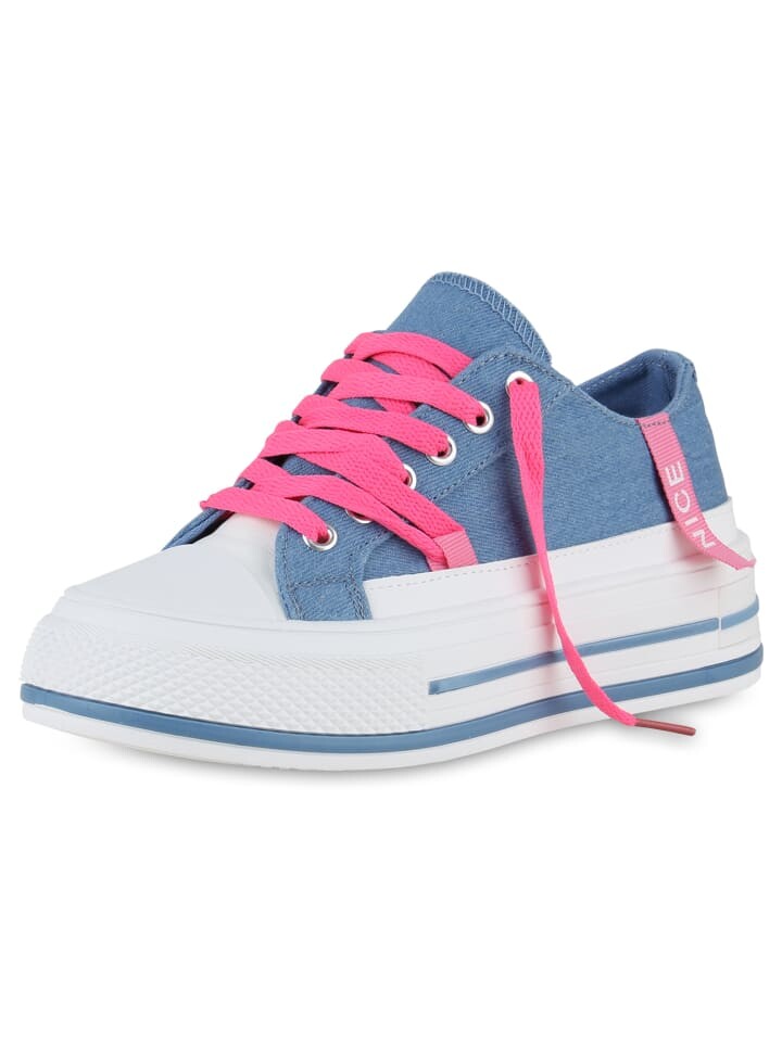

Низкие кроссовки VAN HILL Low Seraphine, цвет hellblau denim