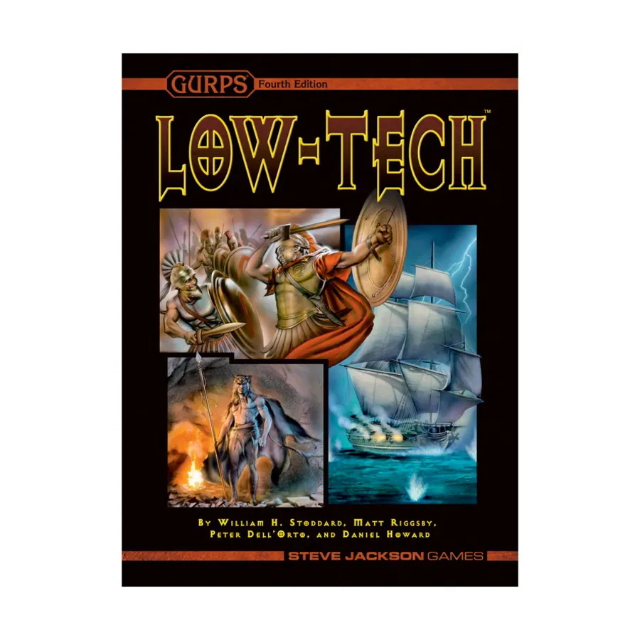 

Low-Tech, GURPS (4th Edition) - Core & Assorted, твердый переплет