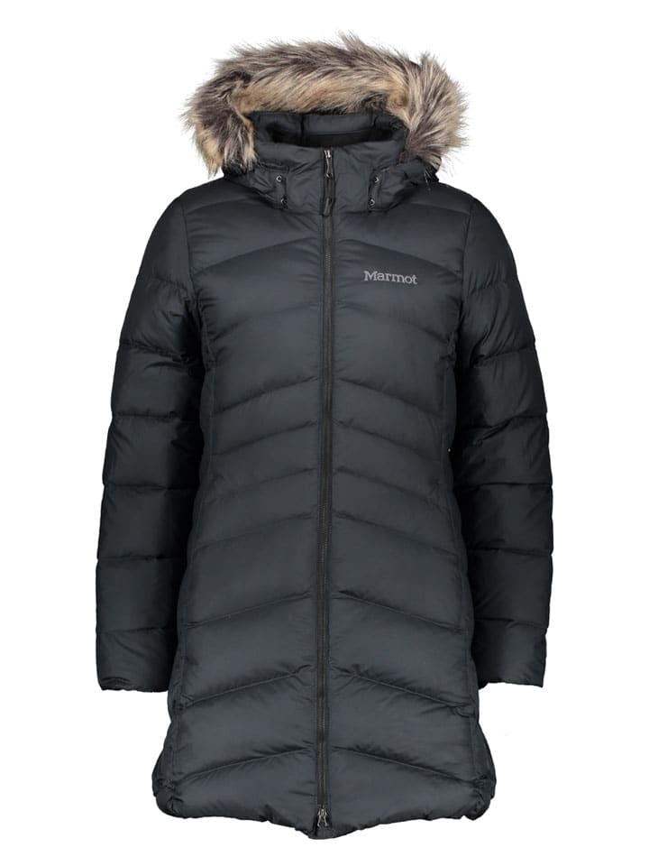 

Marmot Стеганое пальто черного цвета