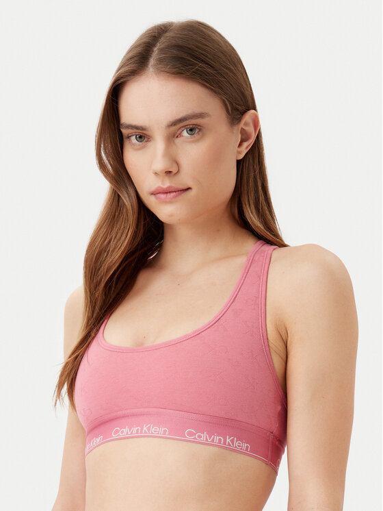 

Топний бюстгальтер 000QF7874E Calvin Klein Underwear, розовый