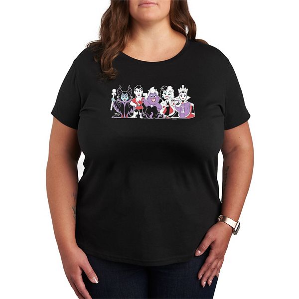 

Футболка с принтом Villains Group, Plus size Disney