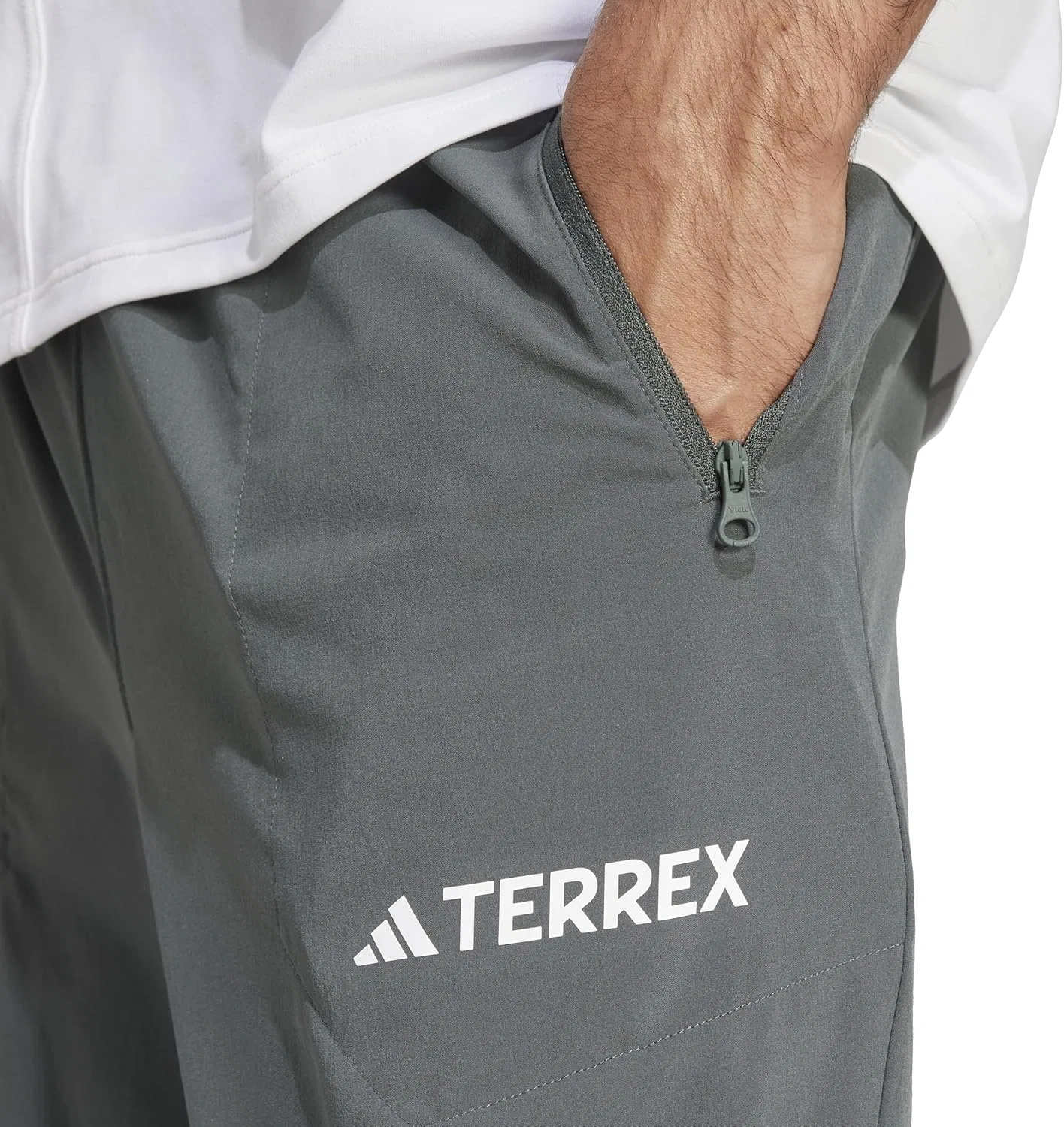 Мужские походные брюки adidas Terrex Multi Essentials из эластичной ткани — фото 4