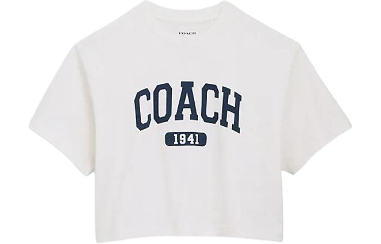 

Футболка женская белая Coach