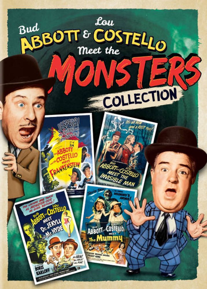 

Диск DVD Abbott & Costello Meet The Monsters Collection