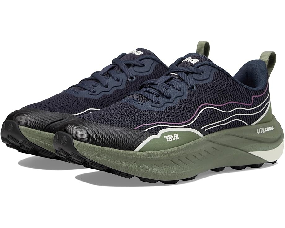 Кроссовки Teva Trailwinder Low, цвет Total Eclipse/Olivine