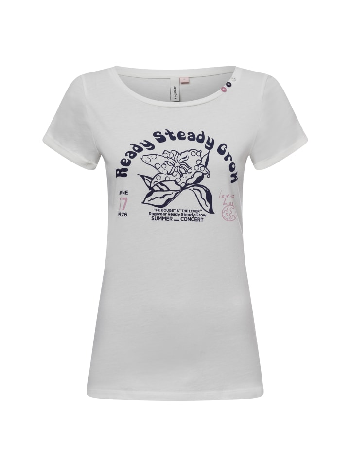 

Футболка ragwear, цвет weiß marine