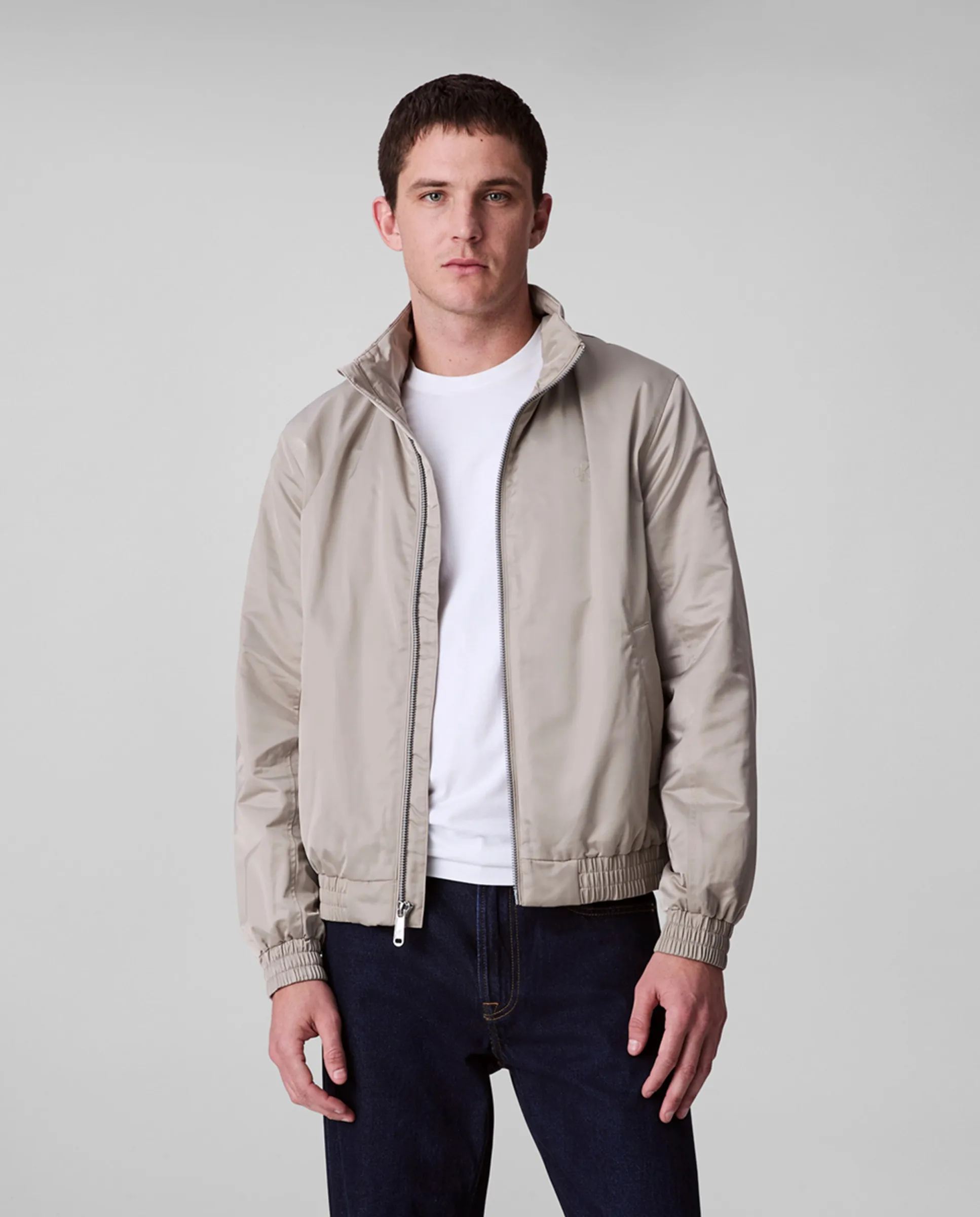 

Куртка Харрингтон мужская Calvin Klein Jeans, бежевый