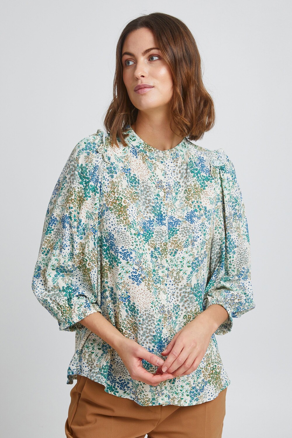 

Блуза Fransa Shirt FRFAMALOU 1 Shirt, натуральный