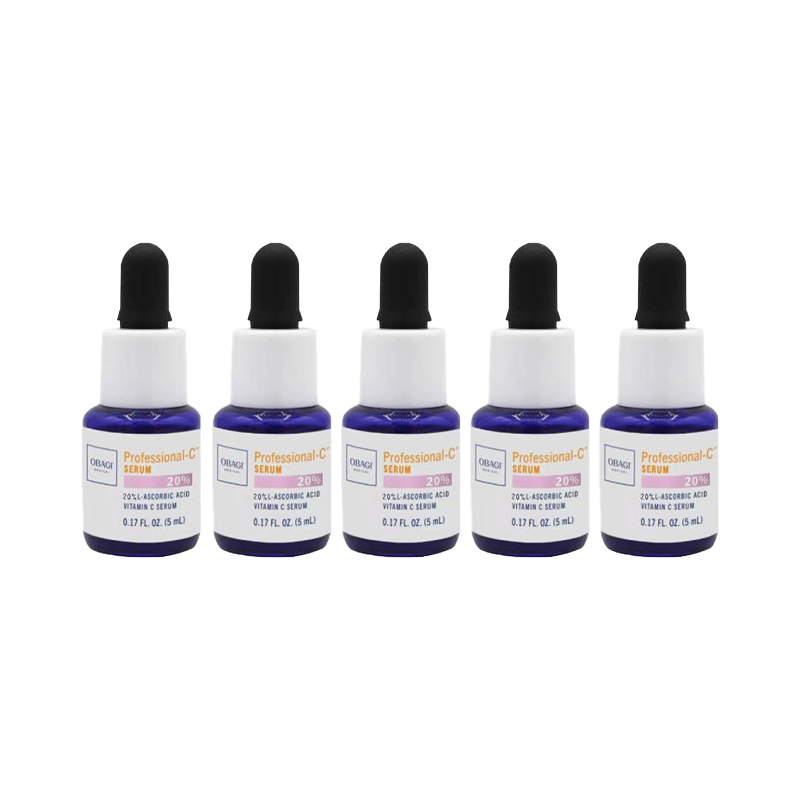 

C20 L аскорбиновая кислота сыворотки пробный набор подтягивающий увлажняющий 5мл Obagi, 5ml*5