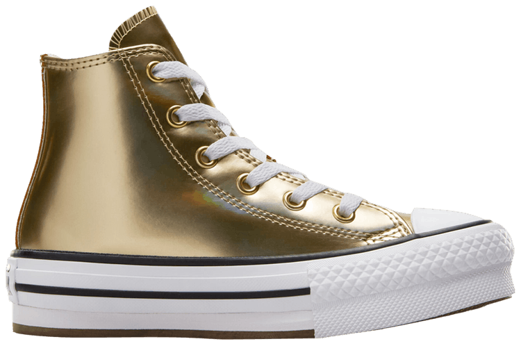 

Кроссовки Converse Chuck Taylor All Star EVA Lift Platform High PS 'Metallic Light Gold', золотой