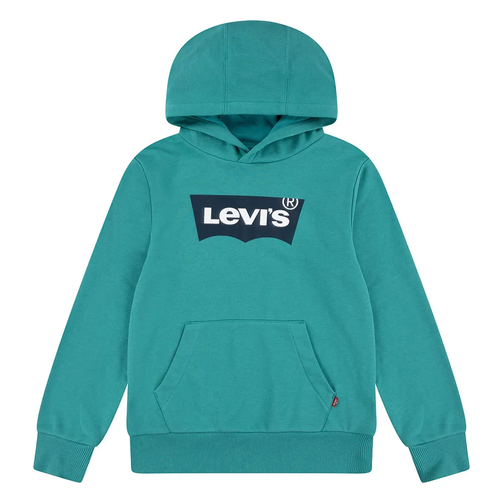 

Худи Levi's Batwing Pullover, зеленый
