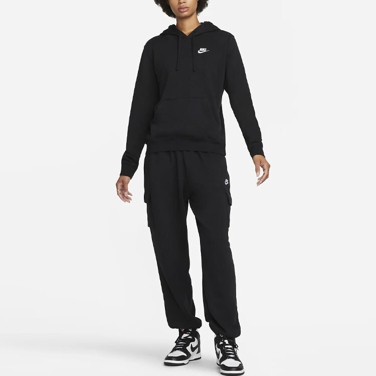 Толстовка женская черная Nike — фото 3
