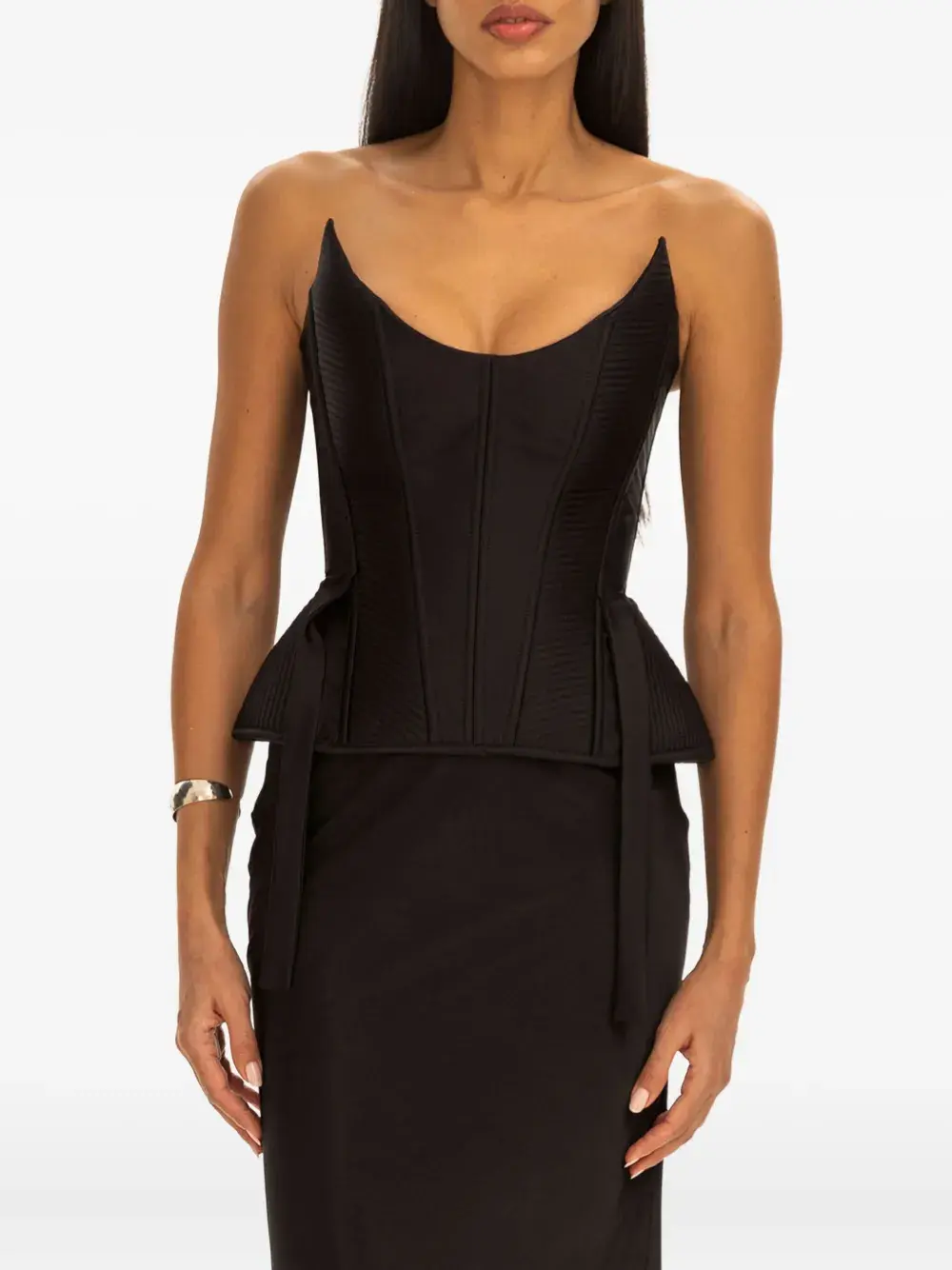 

Чёрный корсет Rabbit Moos Studio, черный