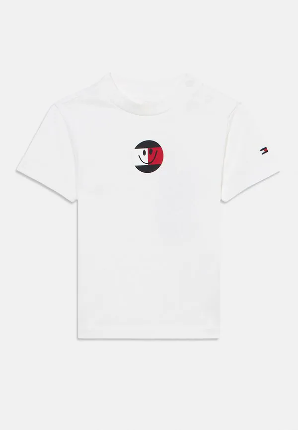 Футболка с принтом в виде смайлика Tommy Hilfiger, White