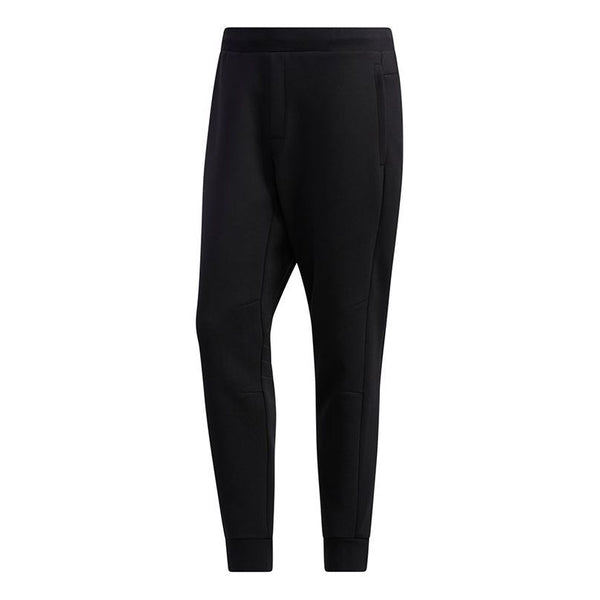 

Спортивные штаны adidas Th Pnt Peach Solid Color Casual Cozy Bundle Feet Sports Pants Black, черный