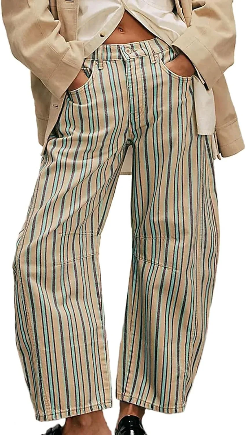 

Женские брюки джинсы boyfriend с цветочным принтом