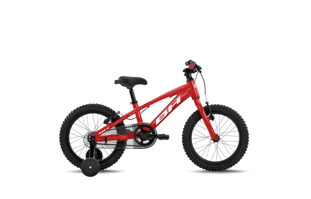 

Детский велосипед BH Expert Junior 16 Красный-Белый-Красный
