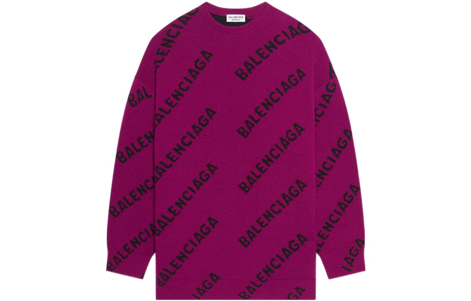 

Свитер женский кашемировый Balenciaga, фиолетовый