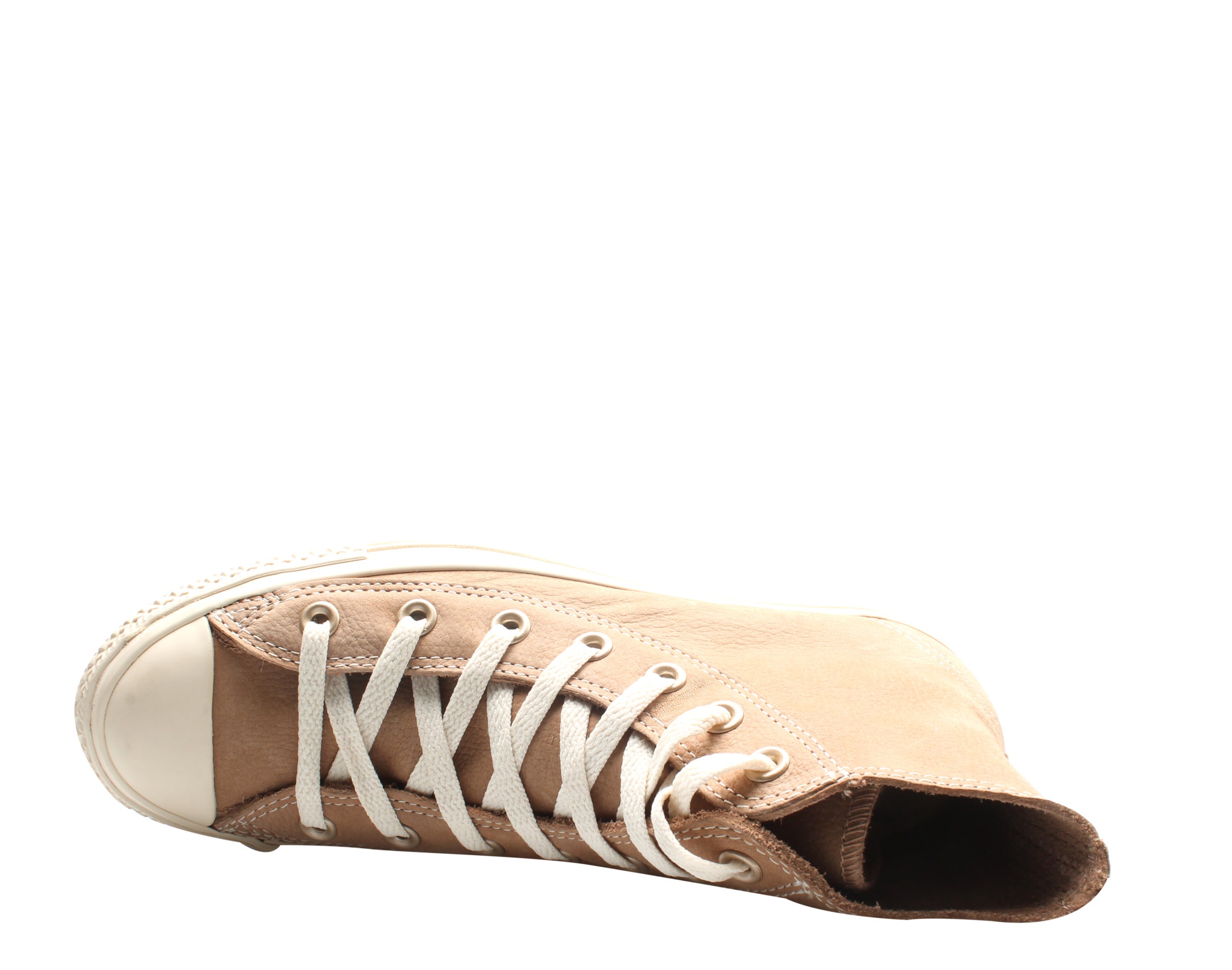 Кроссовки Converse Chuck Taylor All Star Special Leather Cork/Parchment Hi 1U394, бежевый — фото 4
