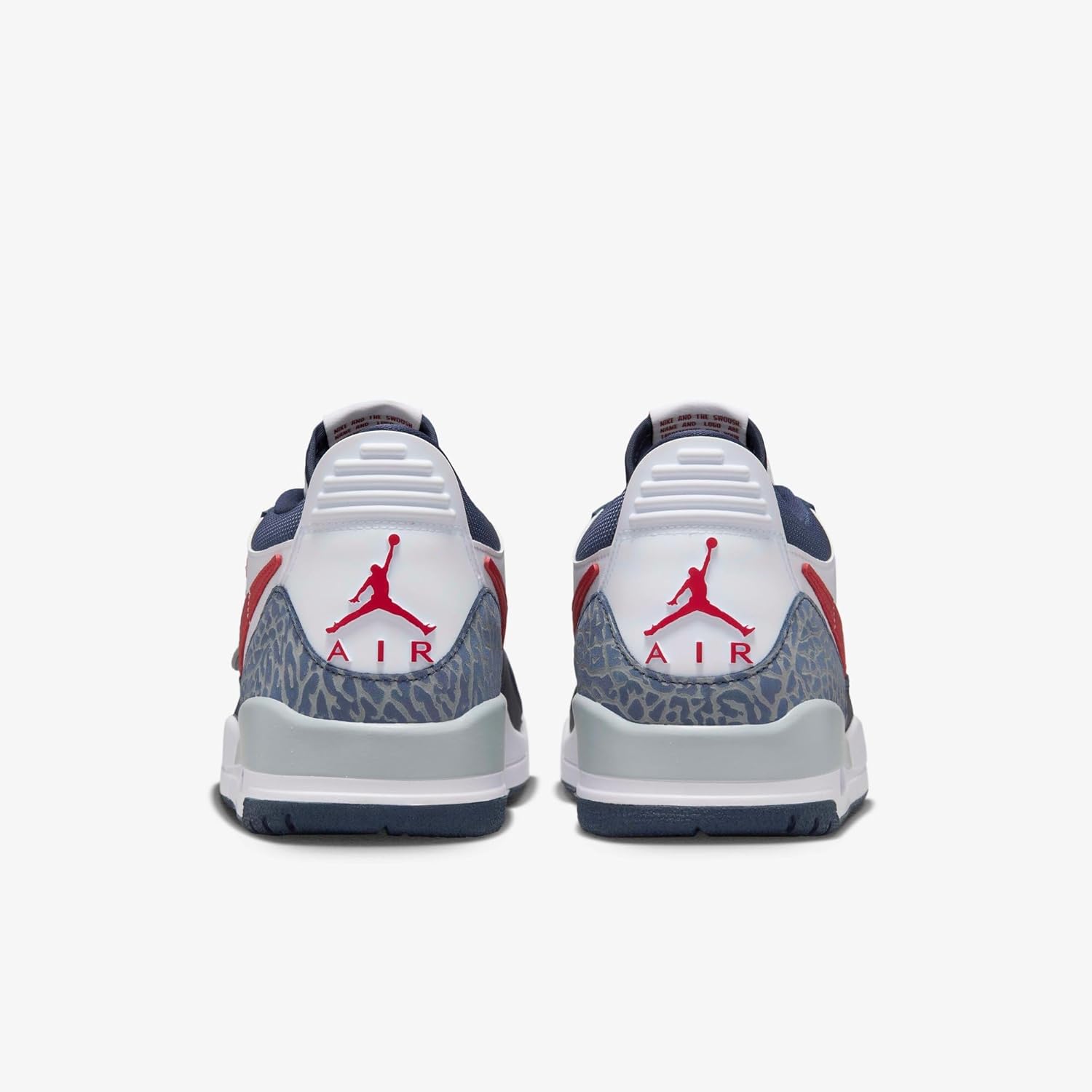 Мужские кроссовки Nike Air Jordan Legacy 312 Low, белый/красный/синий/темно-синий — фото 4