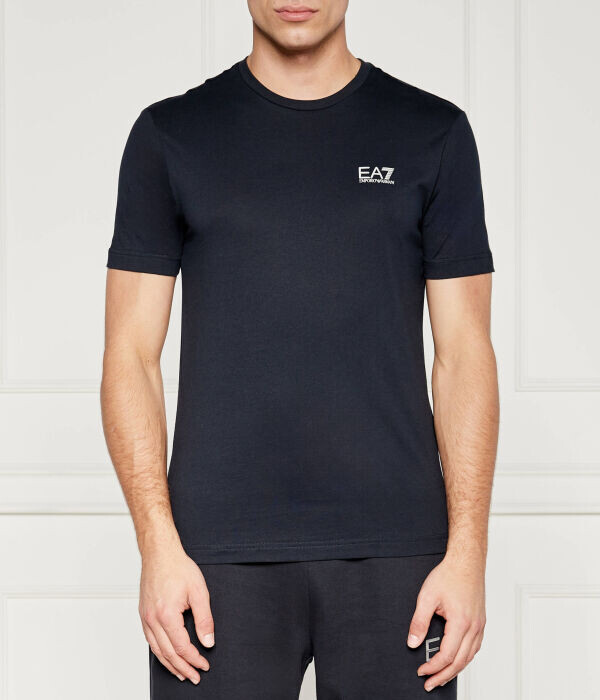 

Футболка Ea7 Slim Fit, темно-синий
