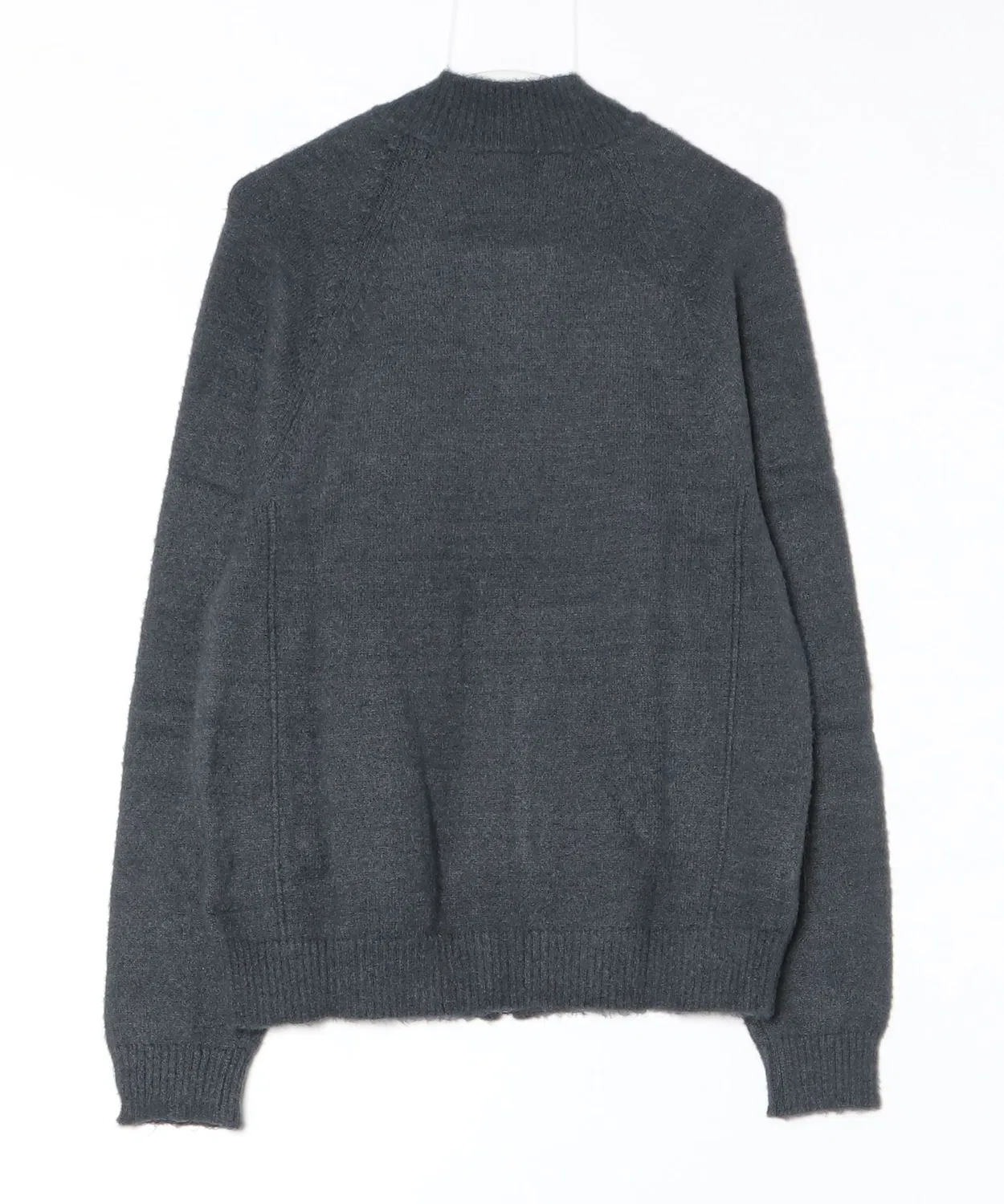 Толстовка adidas ORI KNIT A15, чаркоально-серый с фиолетовым — фото 2