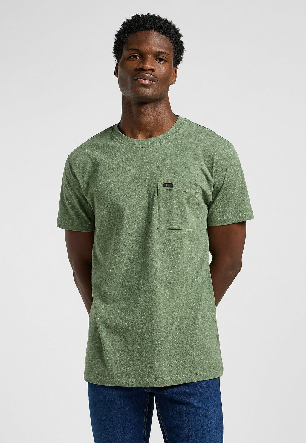 

Базовая футболка SHORT SLEEVE ULTIMATE POCKET Lee, зеленый