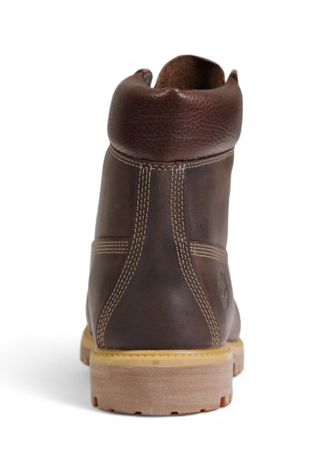 Мужские ботинки Timberland кожаные на шнуровке, коричневый — фото 3