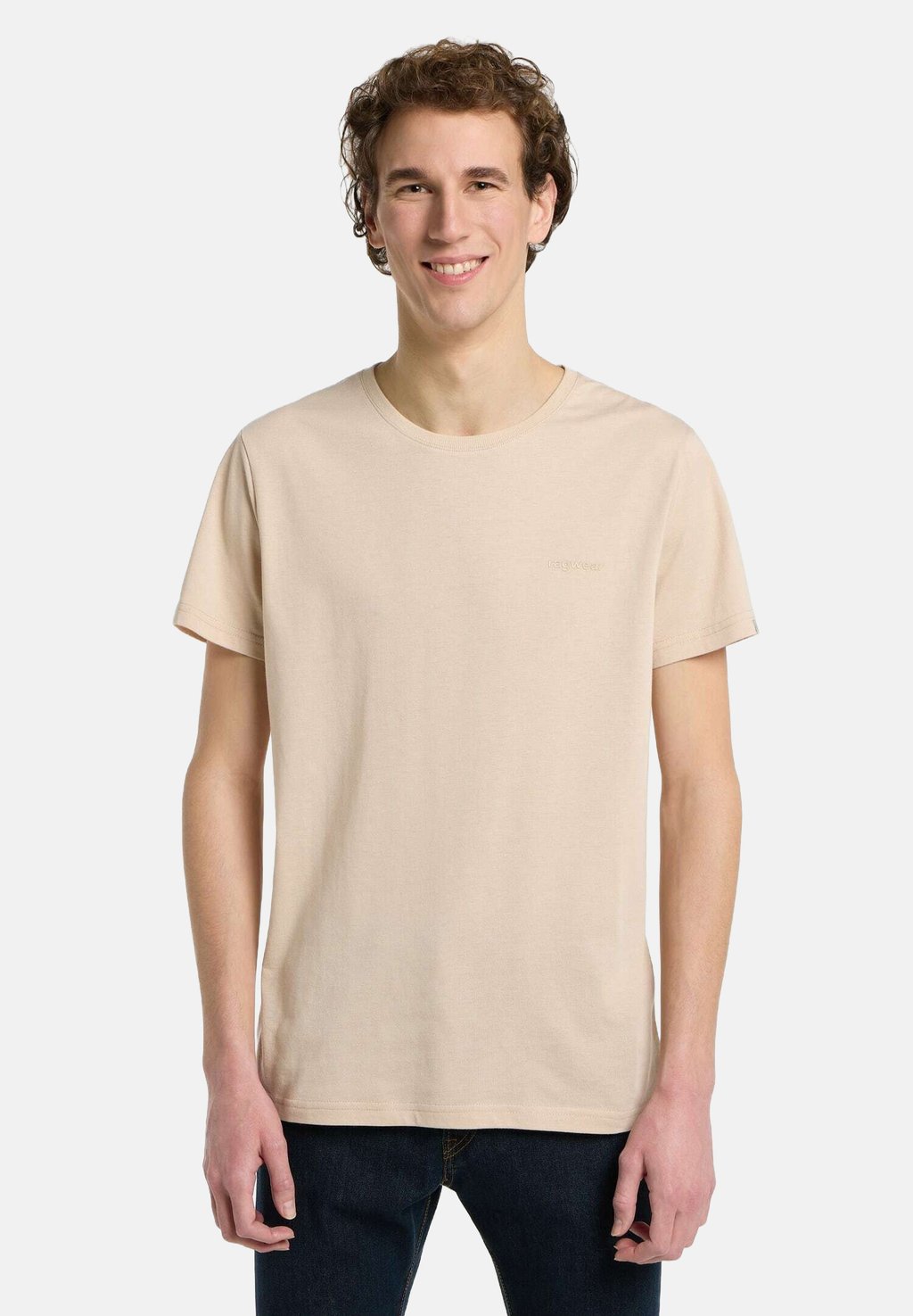

Базовая футболка NEDIE Ragwear, бежевый