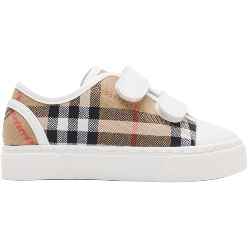 Check Low top Toddler Shoes Beige Infant And Toddler Burberry, [regular edition]original shoe box included — фото 3
