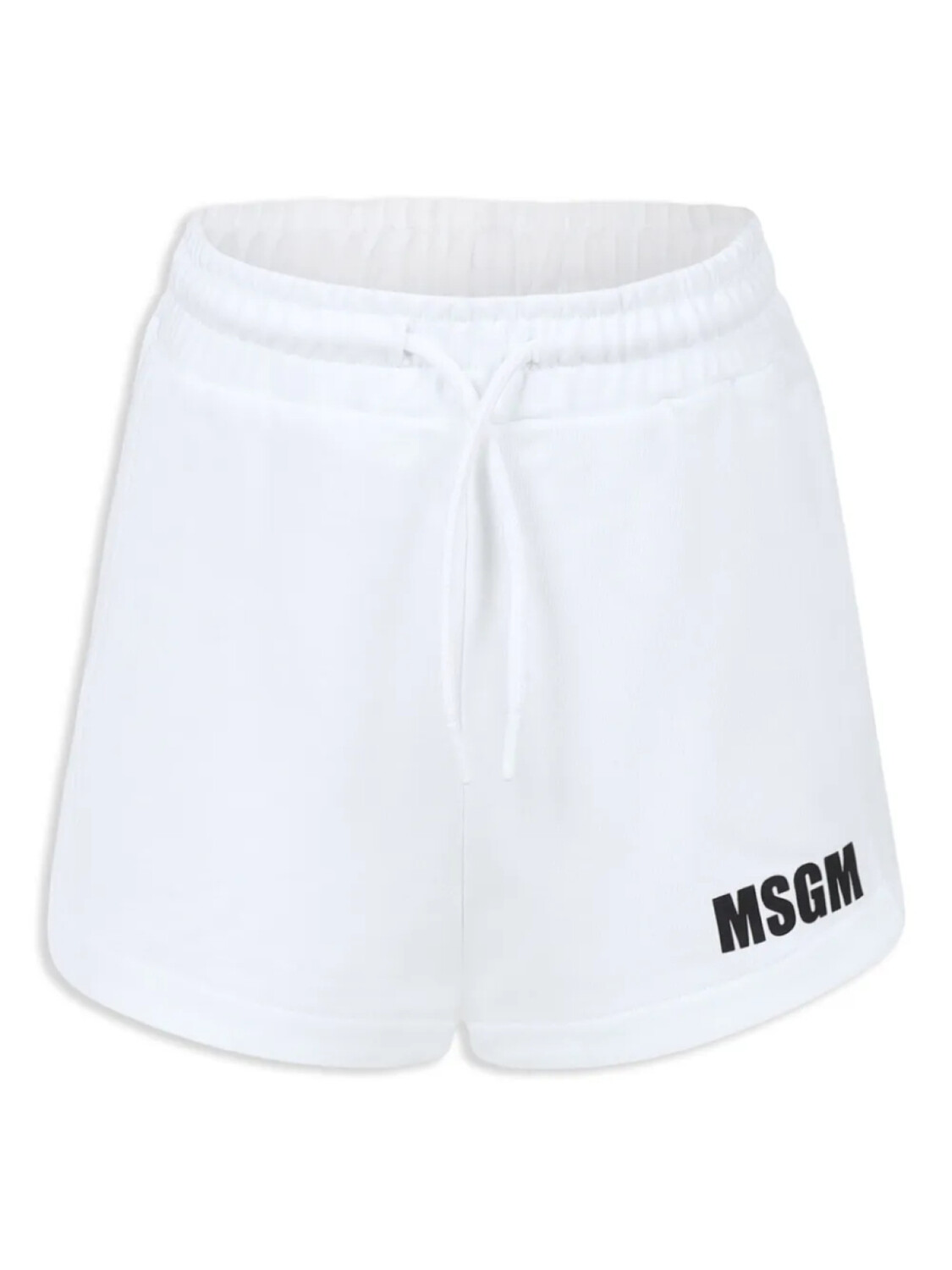

Детские хлопковые шорты MSGM MSGM Kids, белый