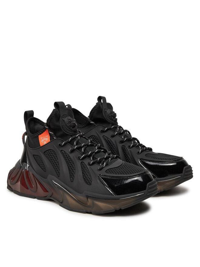 Кроссовки The Flame Gen.X.02 Tiger PACS USC0435 STE003N Plein Sport, черный — фото 2