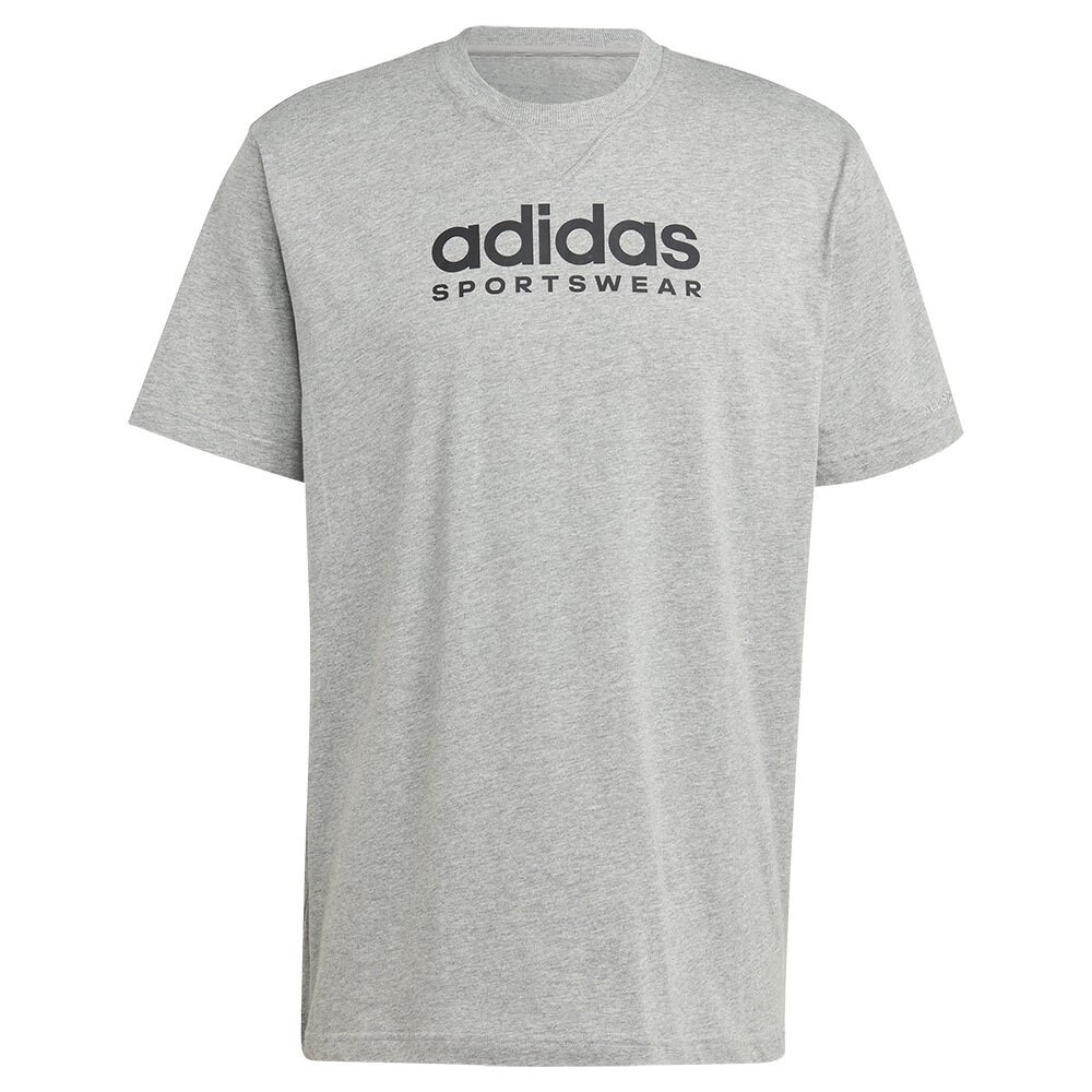 Футболка adidas All Szn Graphic серая — фото 3