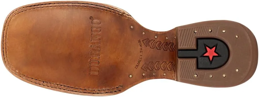 

Мужские вестерн-сапоги Durango PRCA из сжатой бычьей кожи, черный