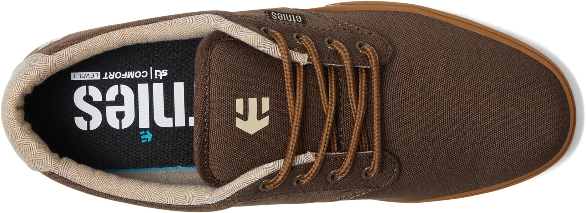 Кроссовки etnies Jameson 2 Eco, цвет Brown/Tan/Gum — фото 2