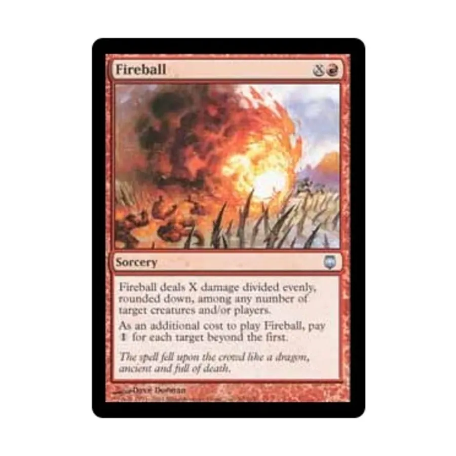 

CCG Огненный шар (U), MTG - Darksteel