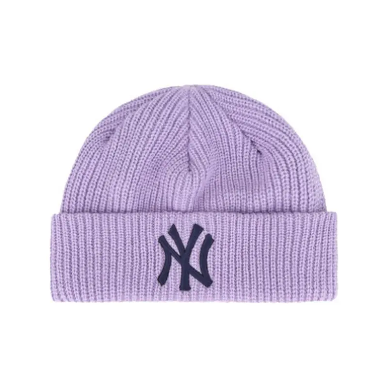 

MLB Акриловая унисекс шапка фиолетовая, One Size