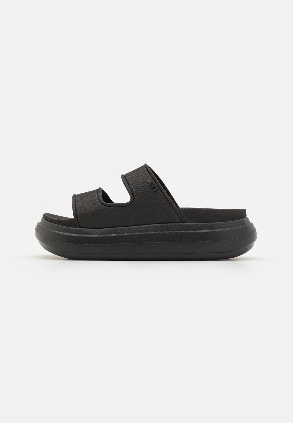 Мюли на плоской подошве CUSHION BONDI 2 BAR Reef, цвет black