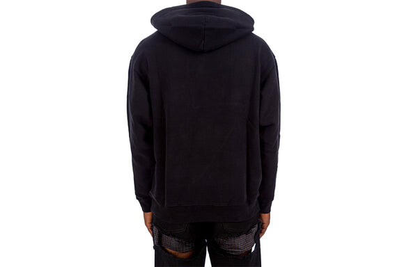 Толстовка quest hoodie medium fit 'black' Balenciaga, черный — фото 2