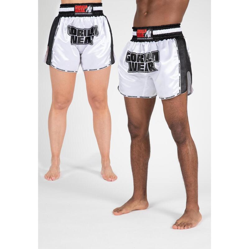 

Шорты - Piru Muay Thai - Черный/Белый GORILLA WEAR, цвет weiss