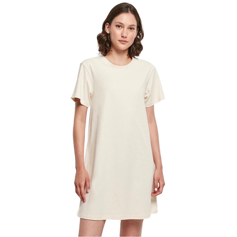 

Короткое платье Build Your Brand Short Sleeve, бежевый