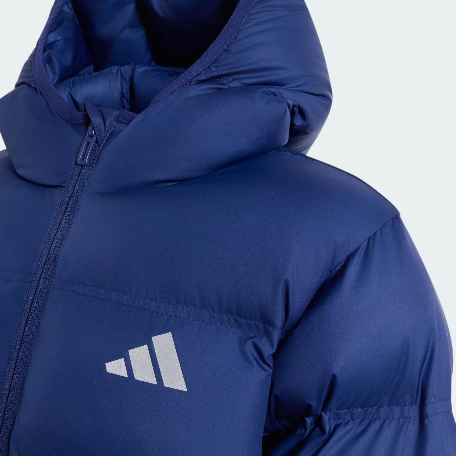 Спортивная куртка Adidas Sportswear темно-синего цвета — фото 3